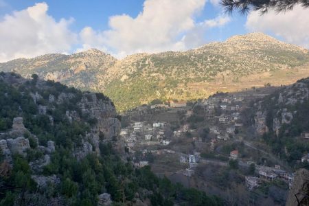 Tannourine Faouqa view