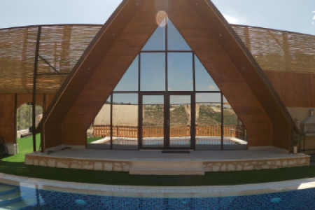 Karaz Chalet with Private Pool – Kherbet Selem, South