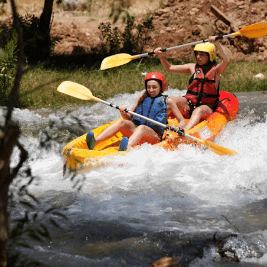 Kayak in Litani River