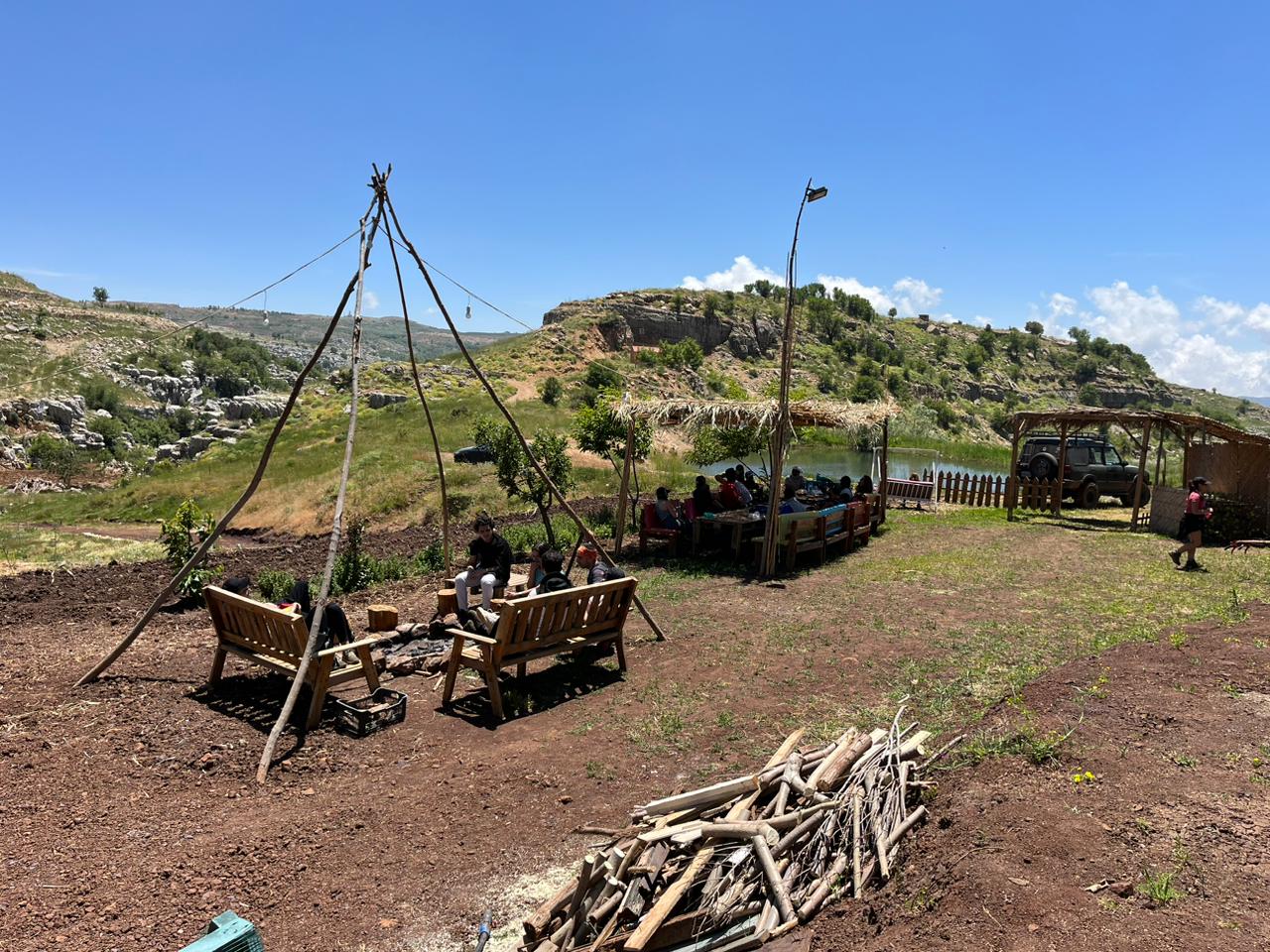 Campsite – Majdel Tarshish, Matn